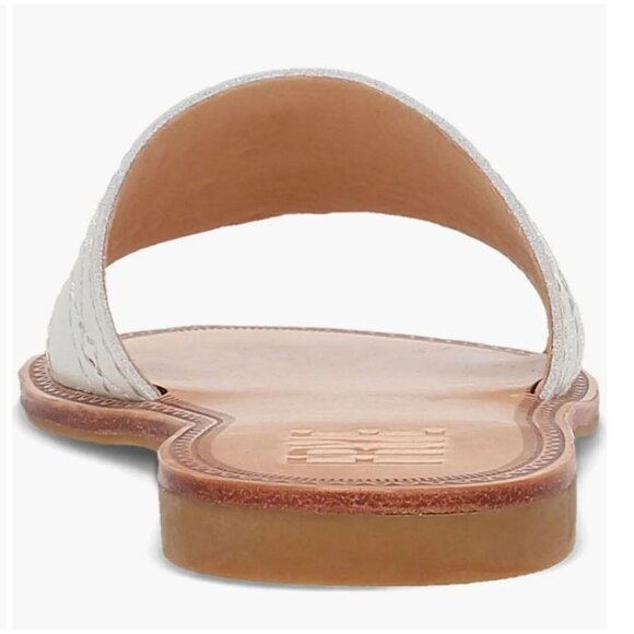 NEW in Box Frye Ava Slide White Sandal Size 8.5 - Picture 6 of 7